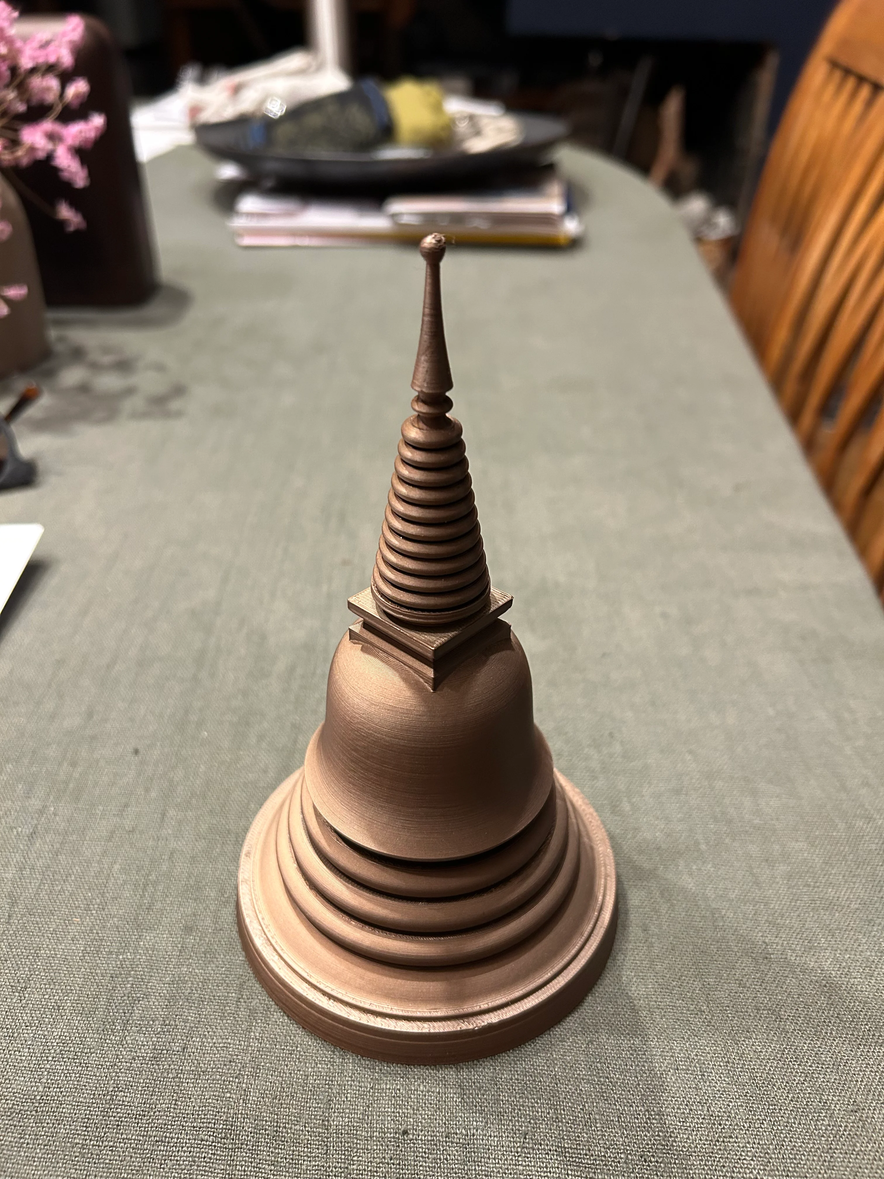 Stupa with Inner Chamber with Sand