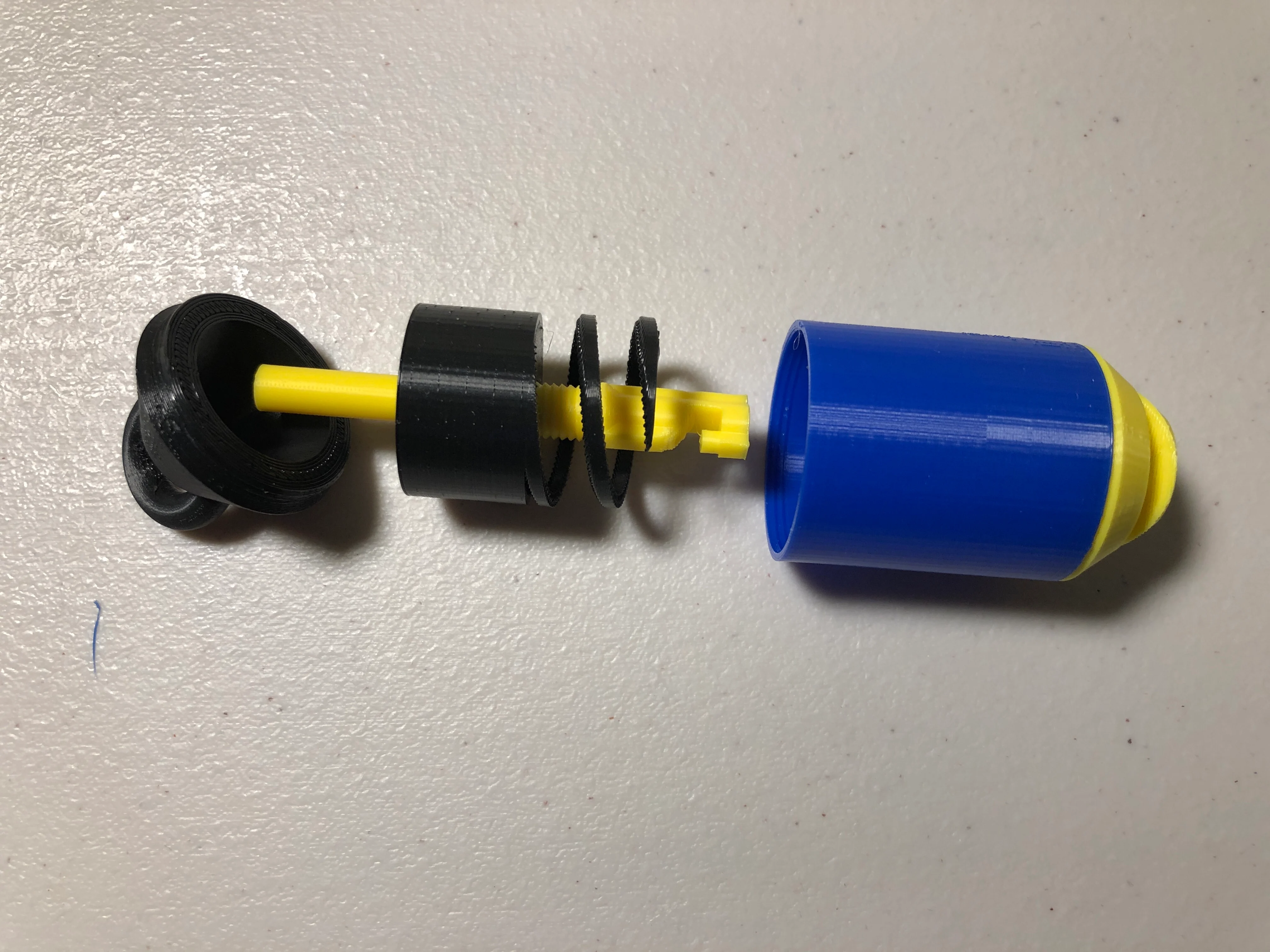 Universal Drone Bait Drop using Mechanical Accelerometer