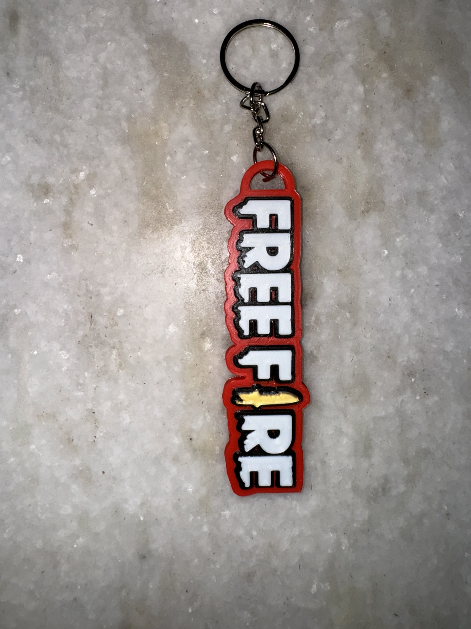 Freefire Keychain (Multicolor-Any Printer)