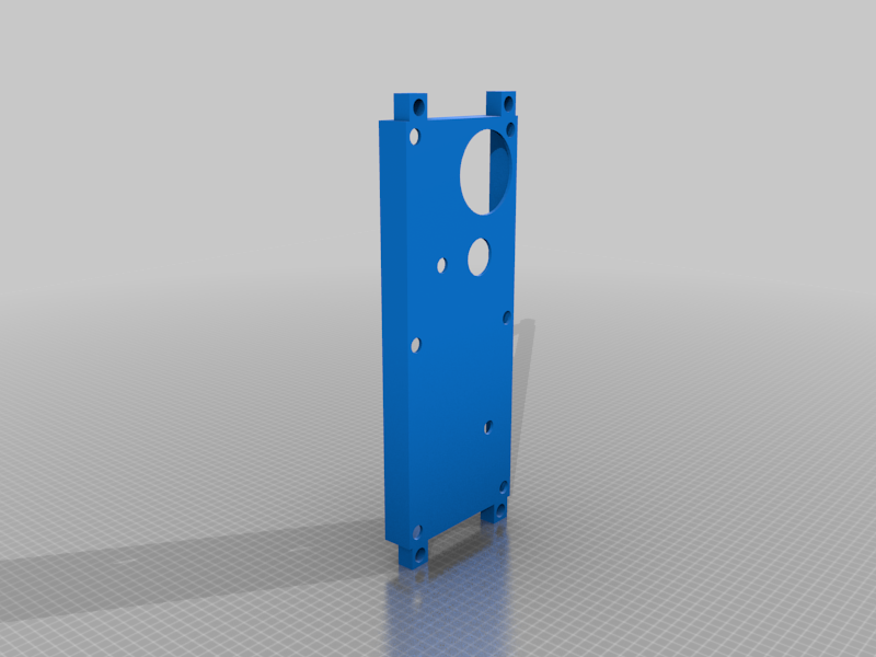 holley terminator 12" casing / mount
