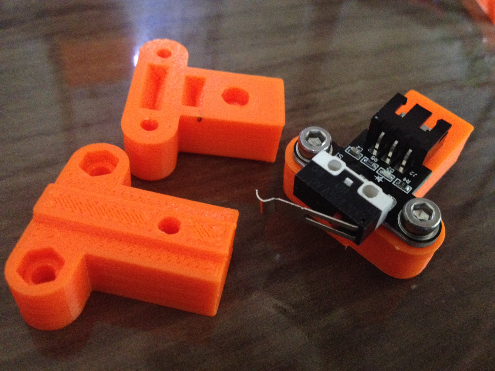 Lerdge Mechanical Endstop Limit Switch mount for Delta