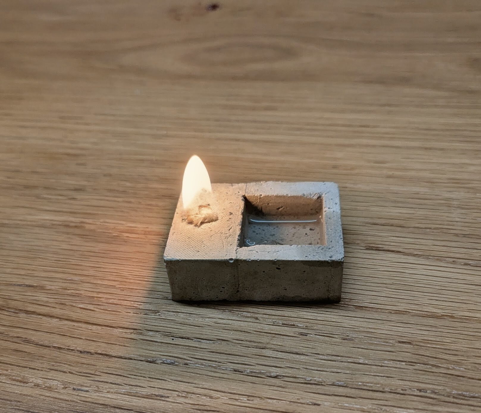 Romantic Lamp Oil Candle.