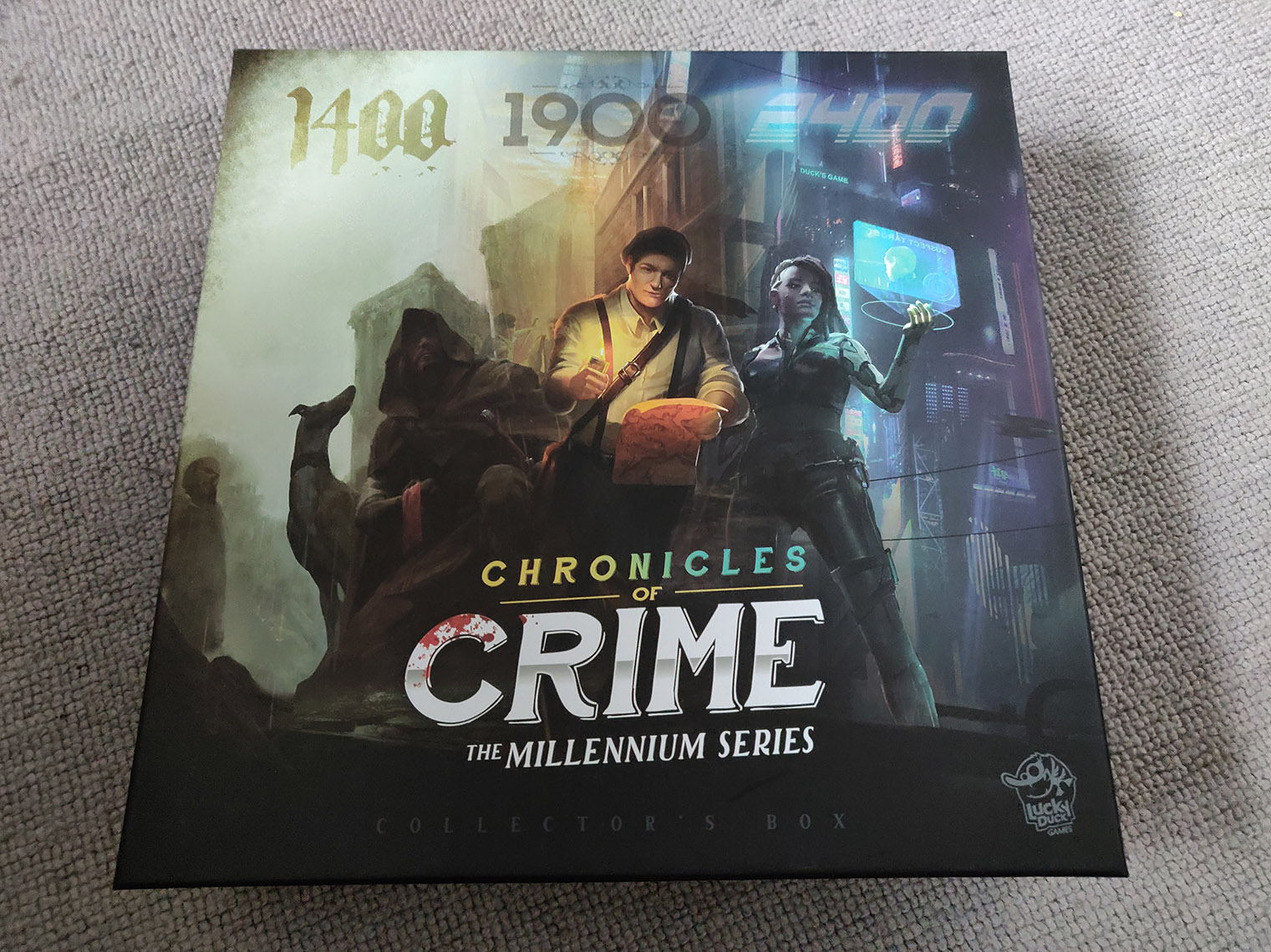 Chronicles of Crime - Boardgame Insert for all expansions