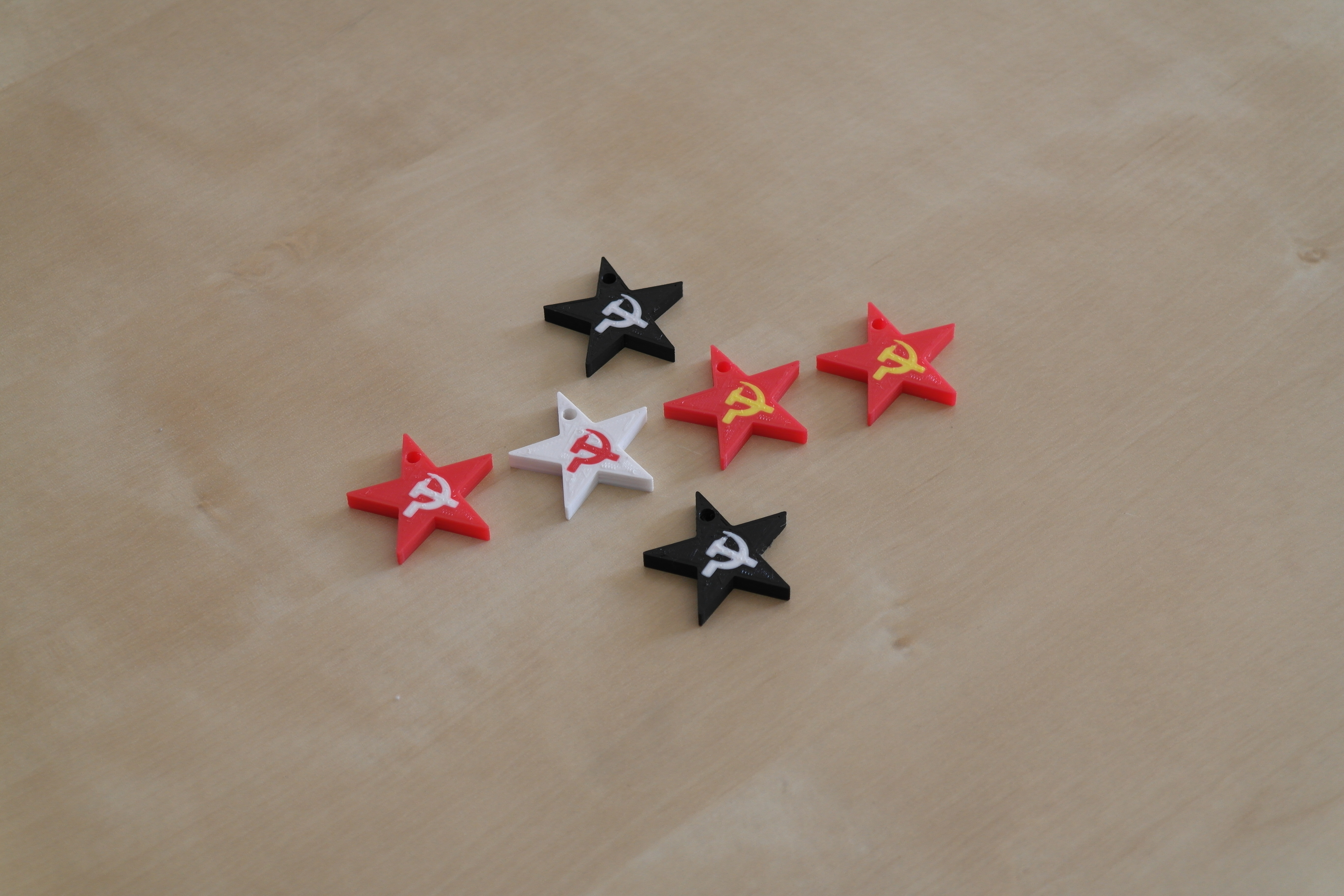 Hammer And Sickle Keychain