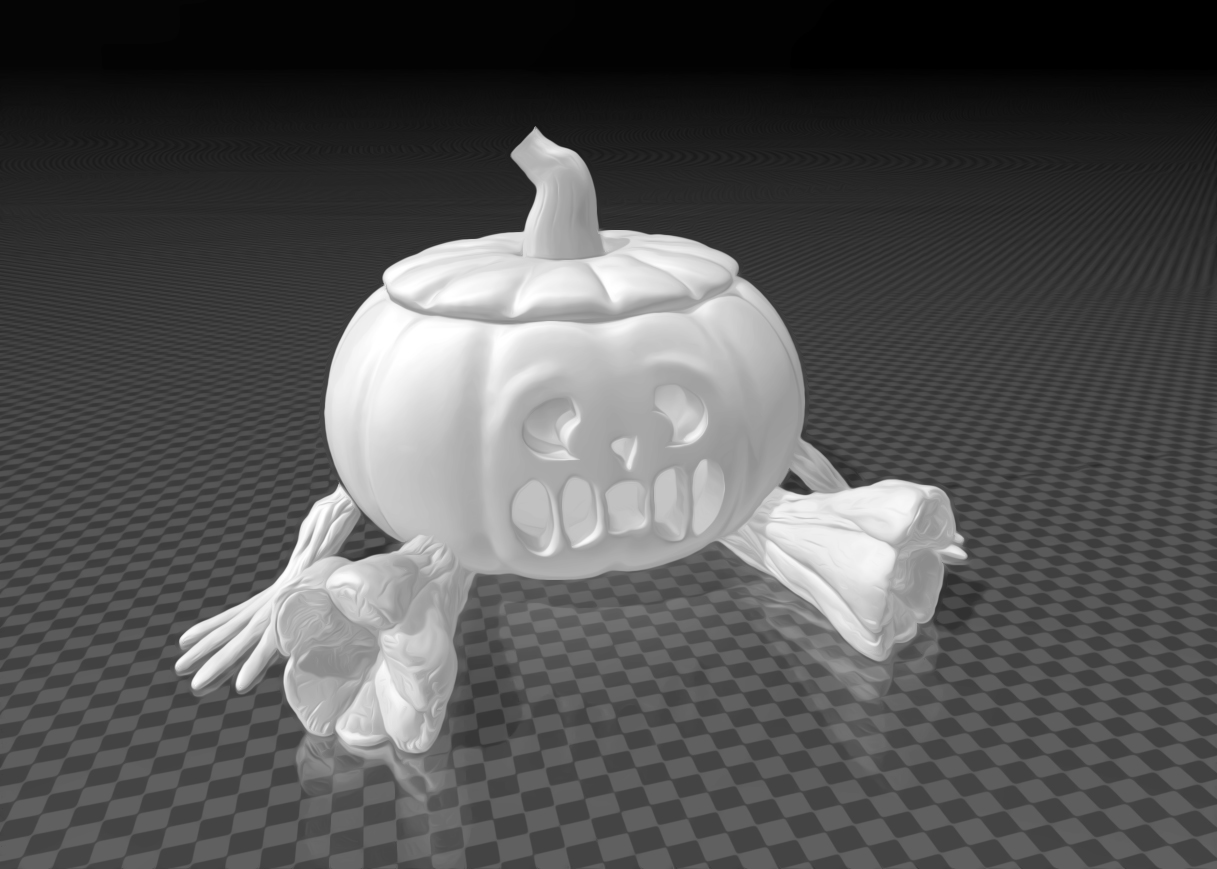 Easy print - Halloween Pumpkin