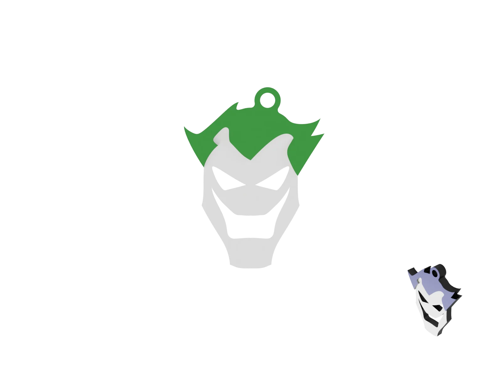 Keychain Joker Minimal