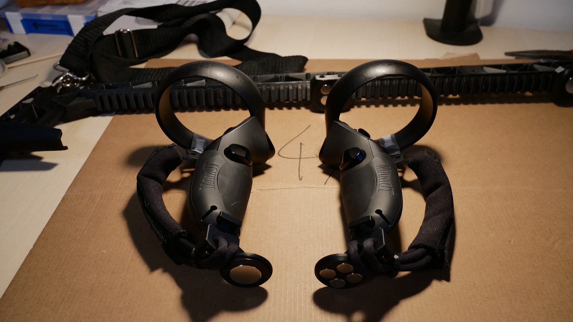 MAMUT DX mounts for VRGM gun stock (magnetic)