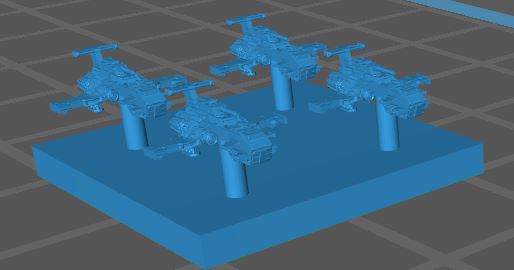Battlefleet Gothic BFG - Thunderhawk Gunships Ordnance