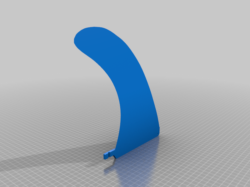 9" longboard fin