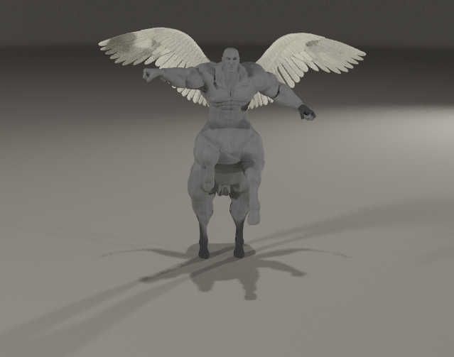 Ixionidas centaur angel
