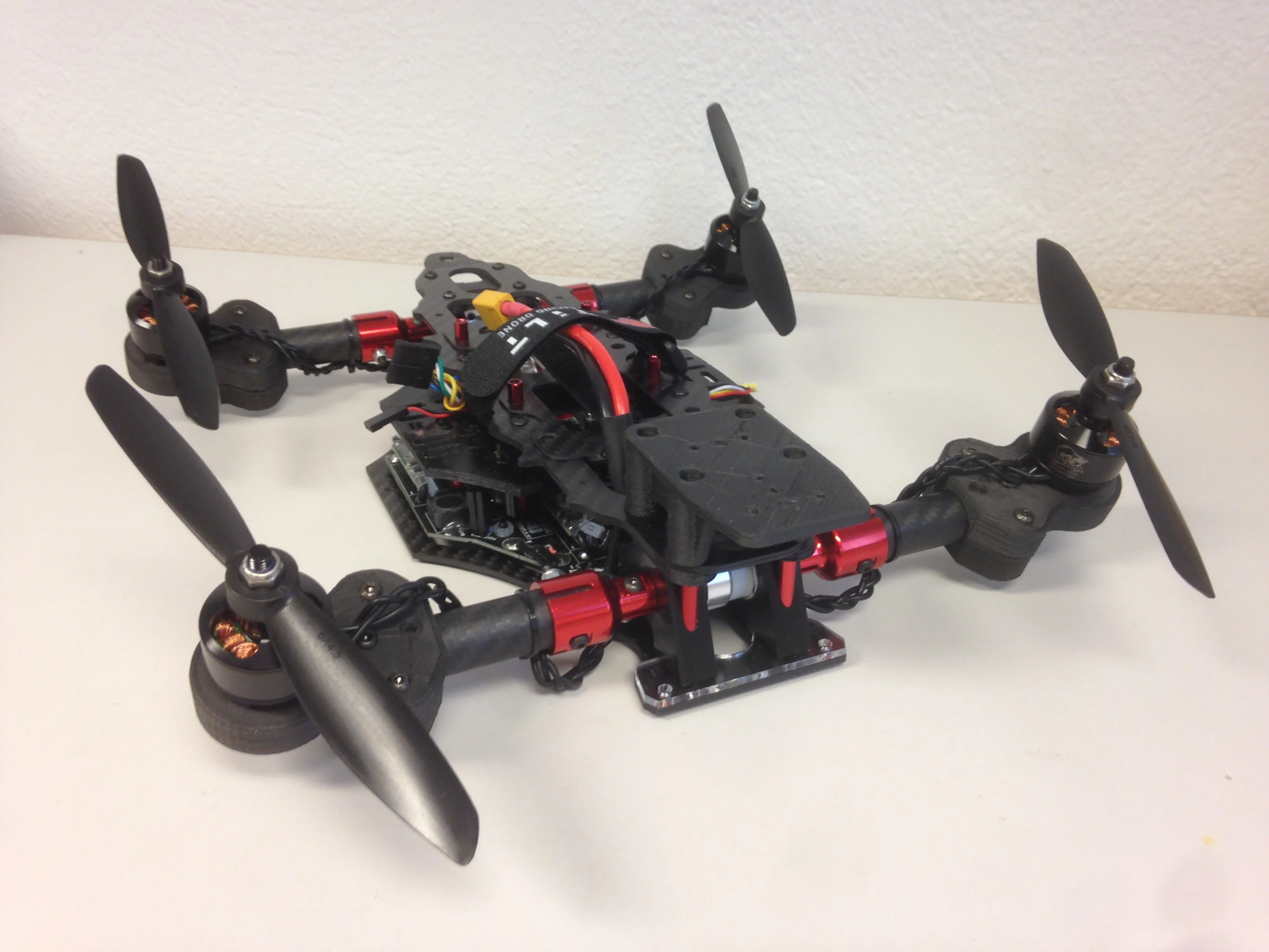 TILT PRO Racer 3D printed parts