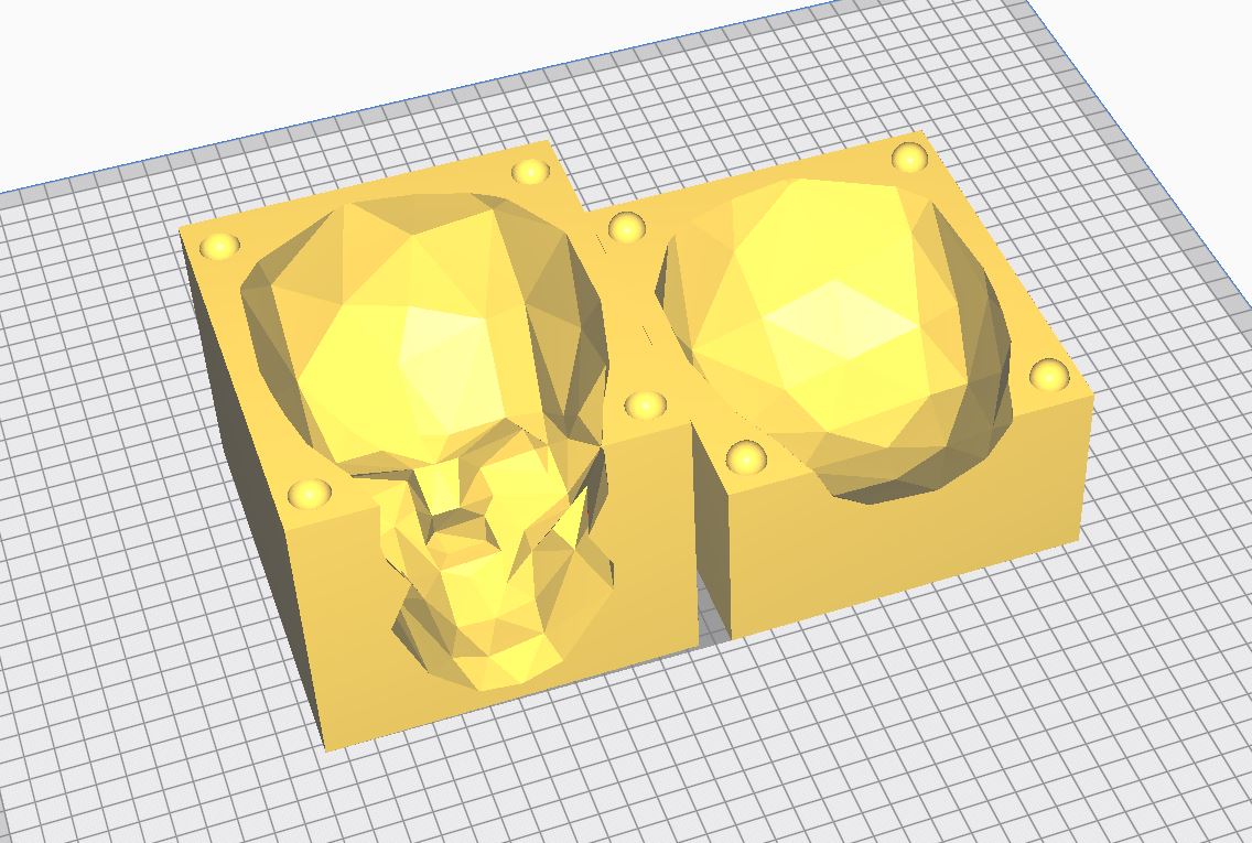 Skull mold
