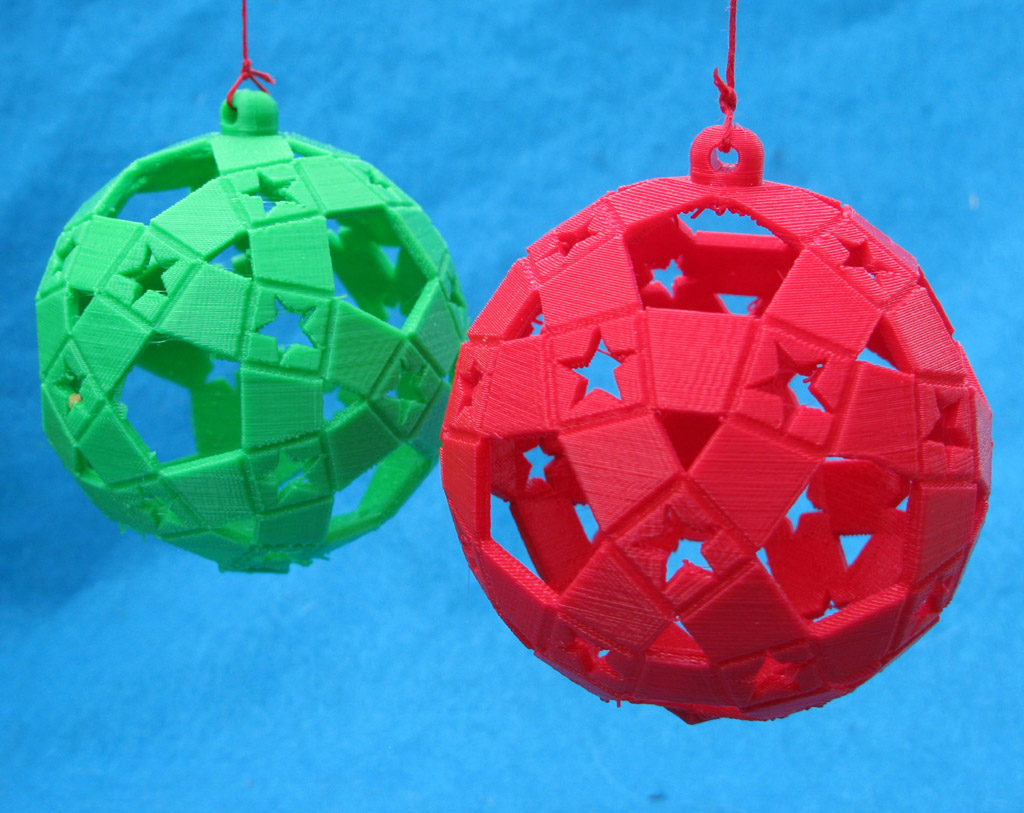 Holiday Ornament with Stars