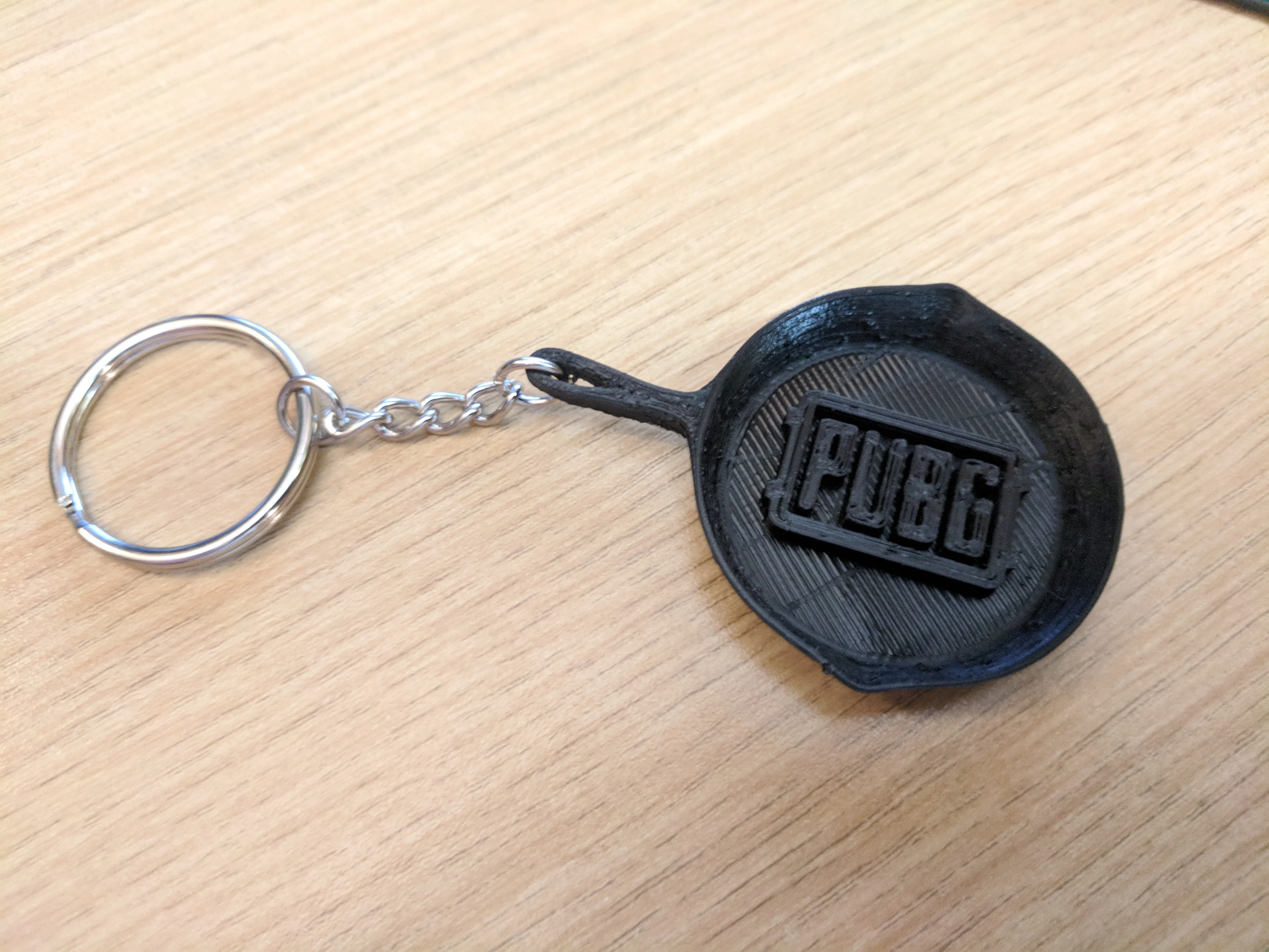 PlayerUnknowns: BATTLEGROUNDS Frying Pan Skillet Keychain