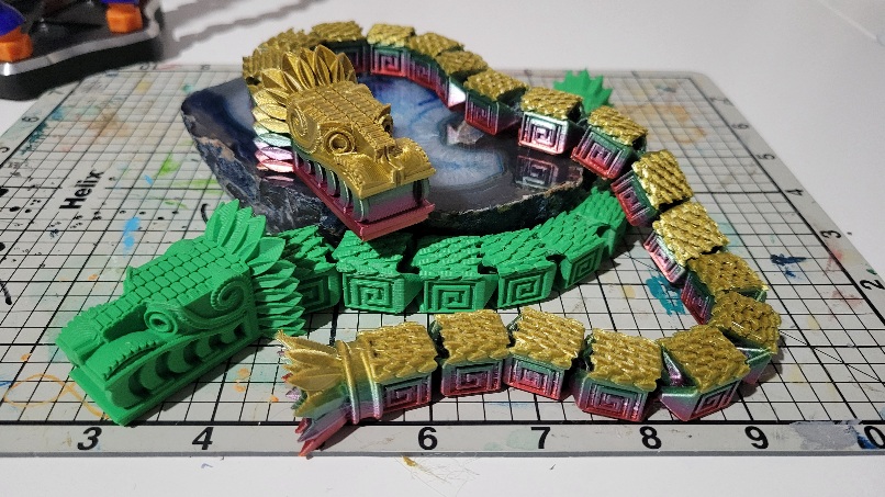 Articulated Quetzalcoatl (updated)