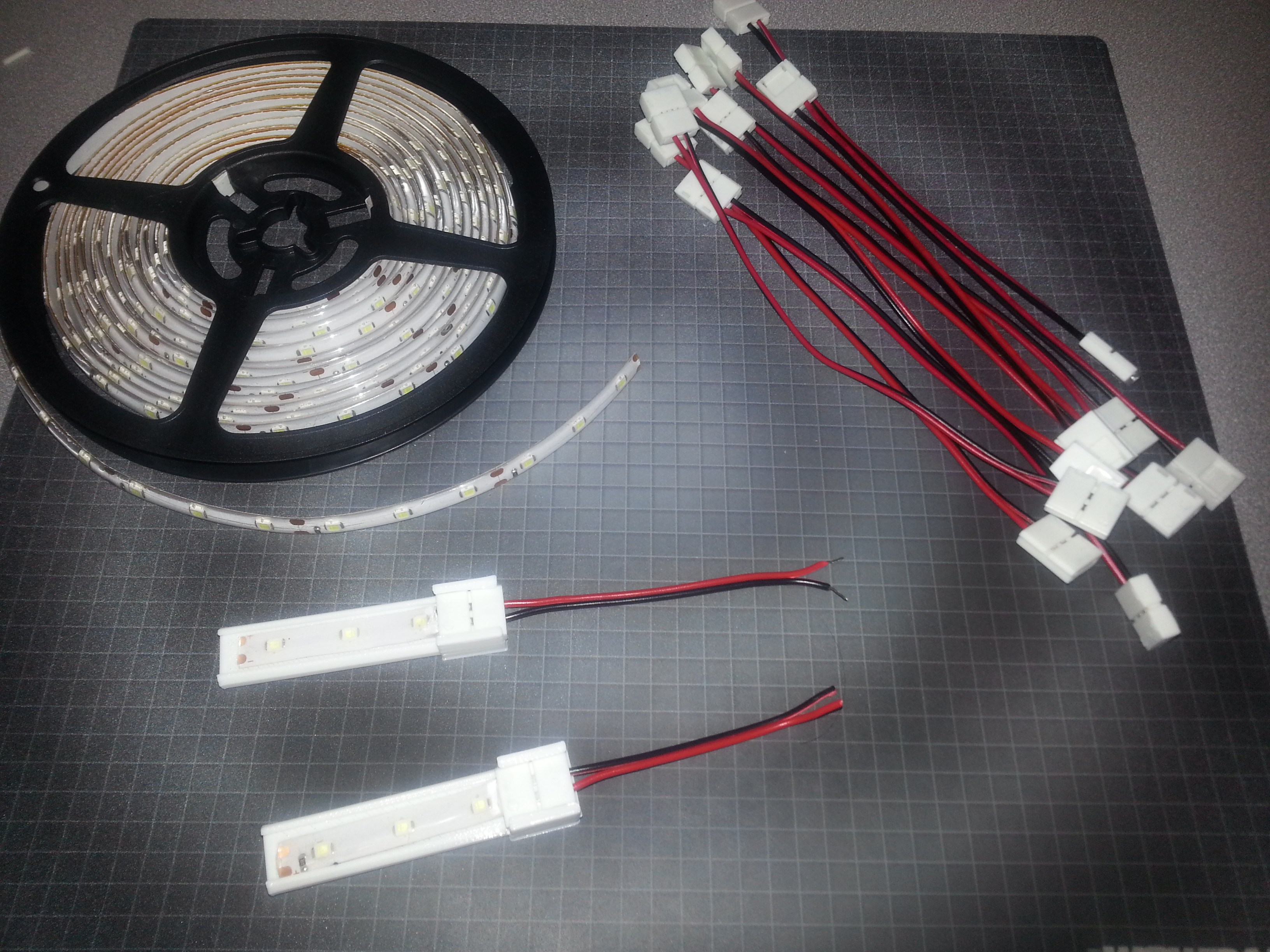 LED Strip Mount for Quick Connector