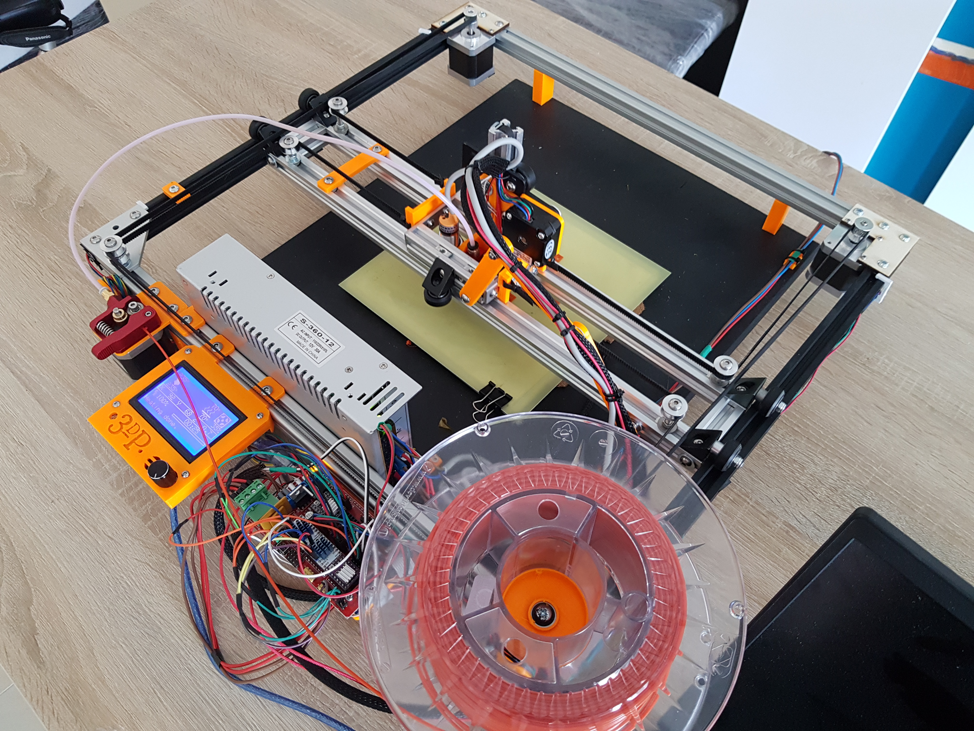 Flatboy. Flacher CoreXY 3D-Drucker