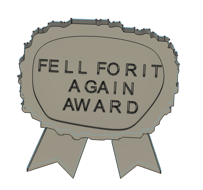 Fell For It Again Award
