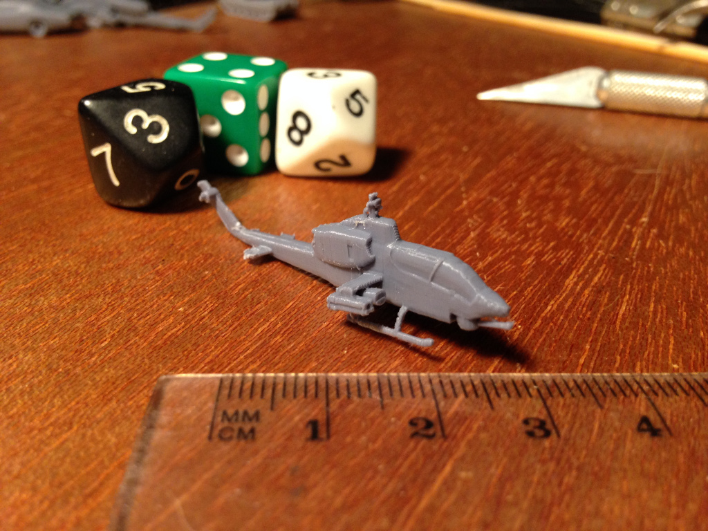 AH-1J Sea Cobra for microarmor