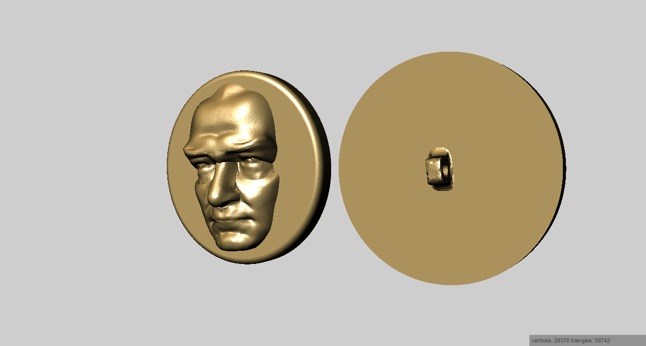 Ataturk Relief Button