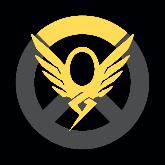 Overwatch Mercy Keychain/sign