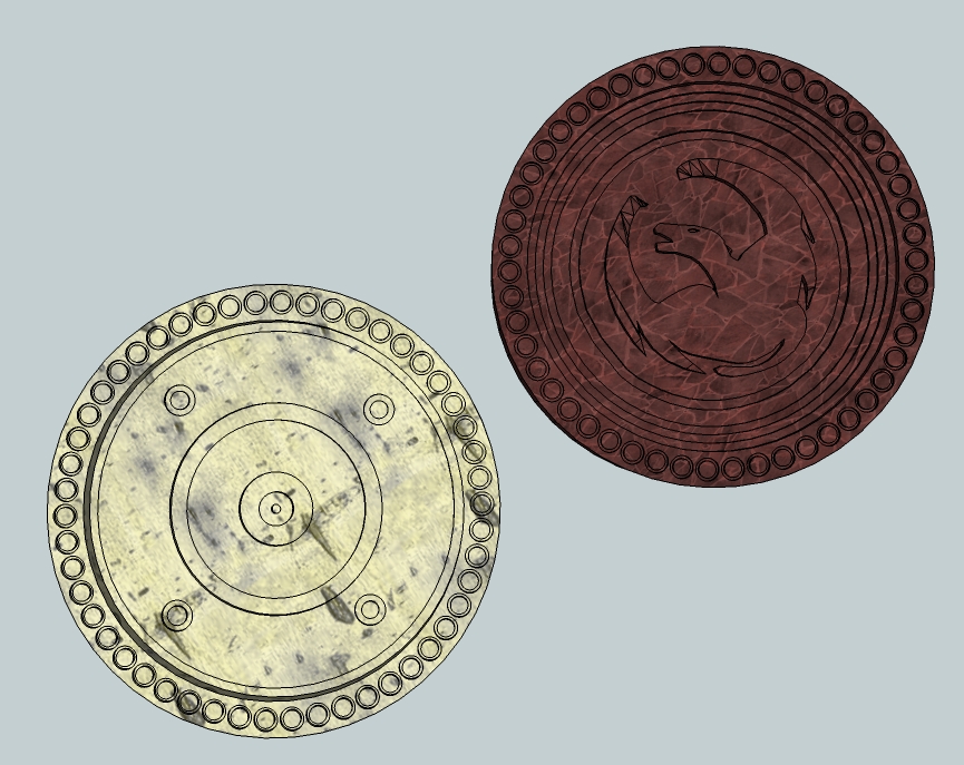 Medieval Game Pieces