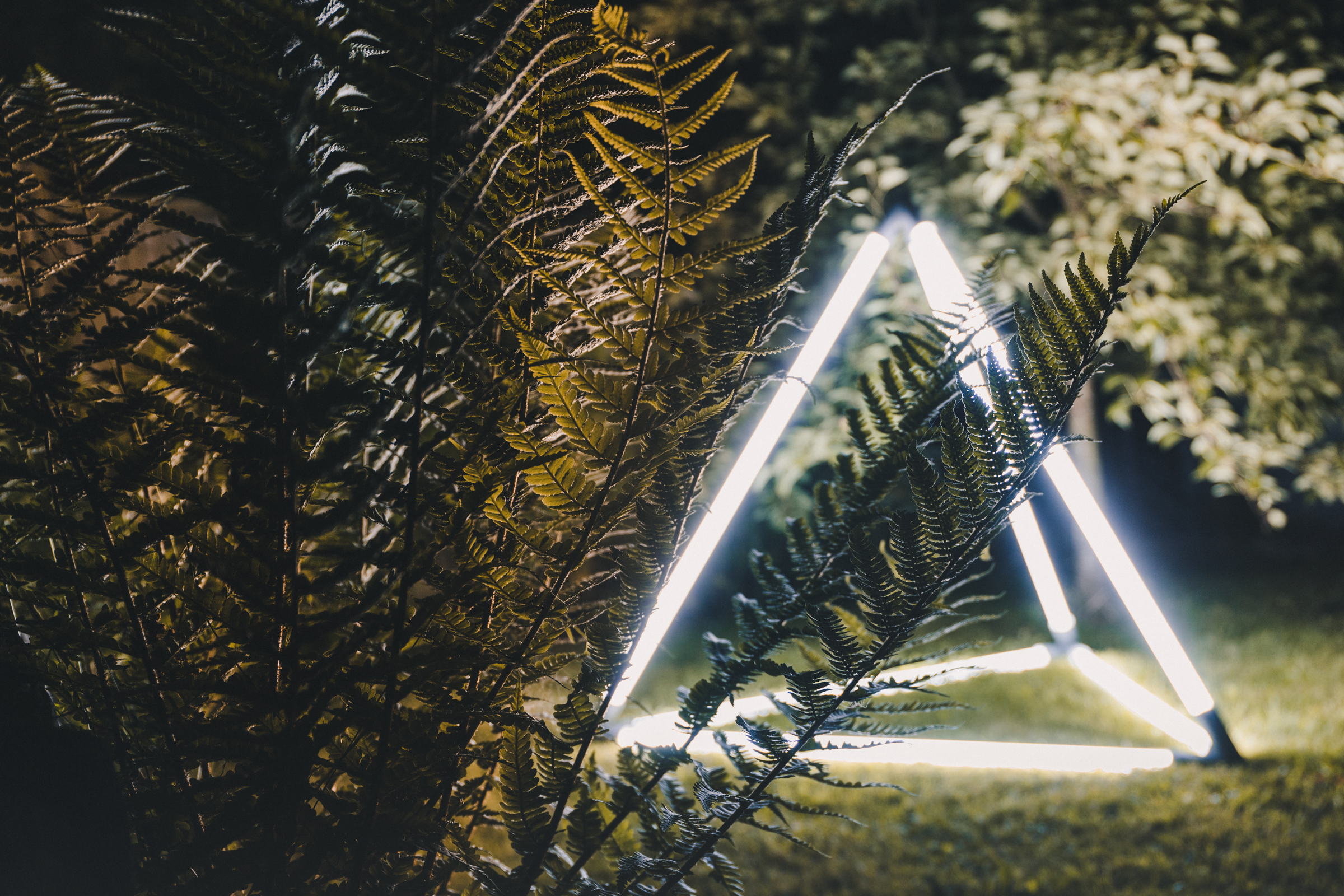 LED Tube Tetraeder / Tetrahedron