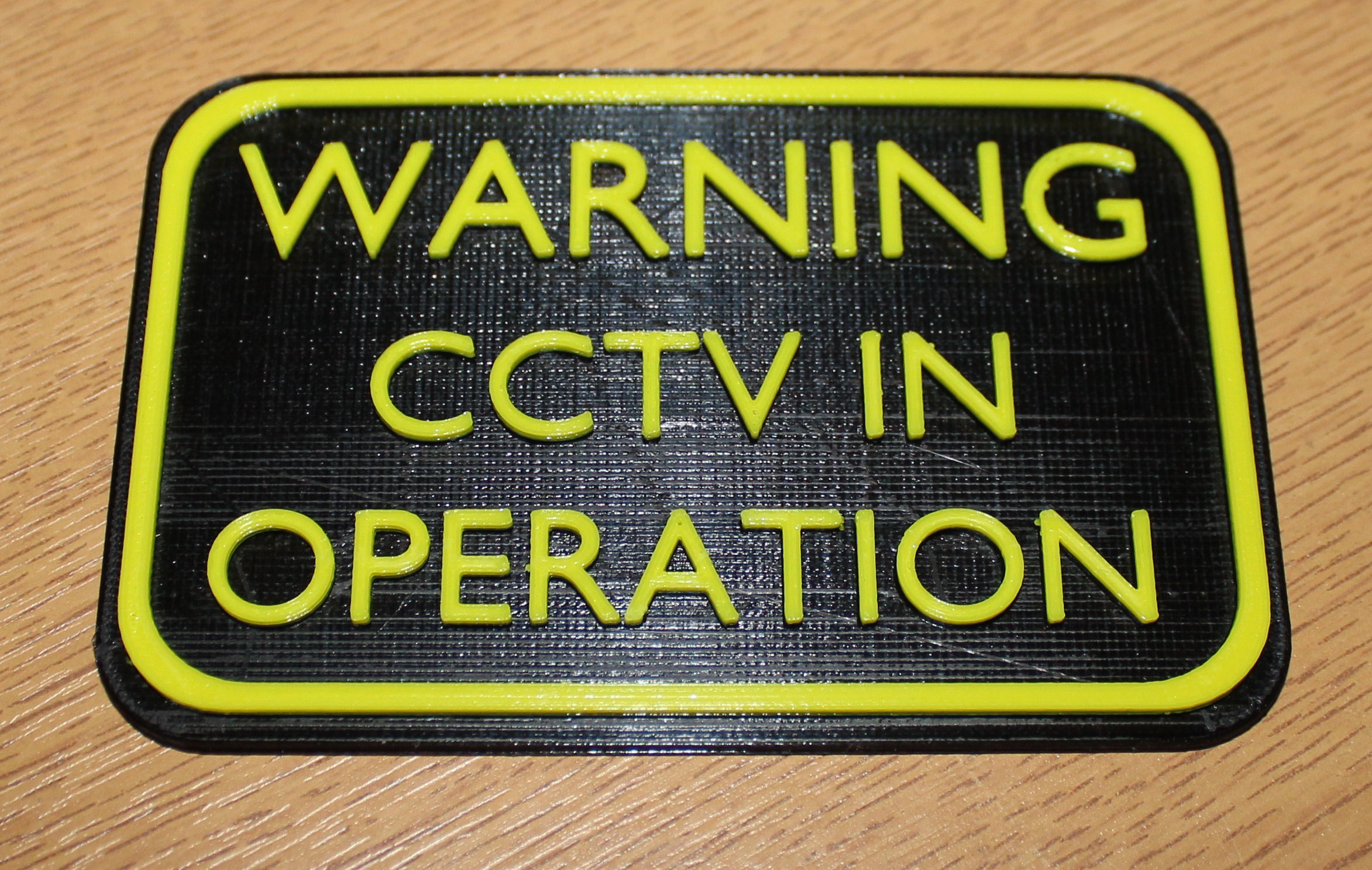 CCTV Sign