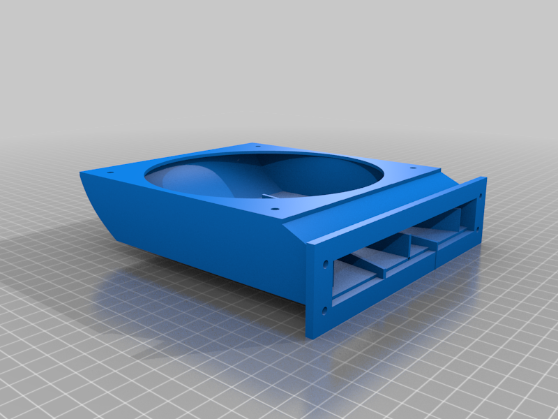 140mm computer fan duct