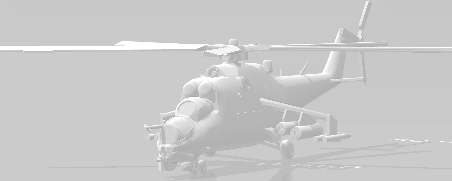 1/285 Mil Mi-24V (Hind-E)