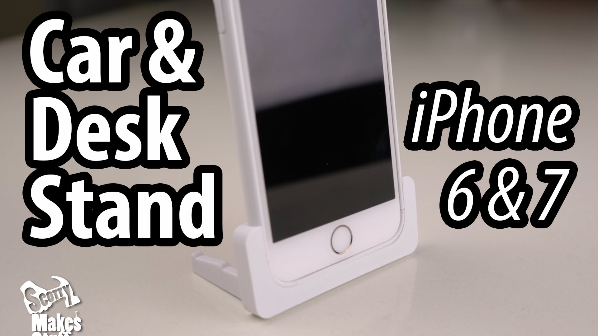 Car and Desk Stand for iPhone 6 & 7 (Portrait)