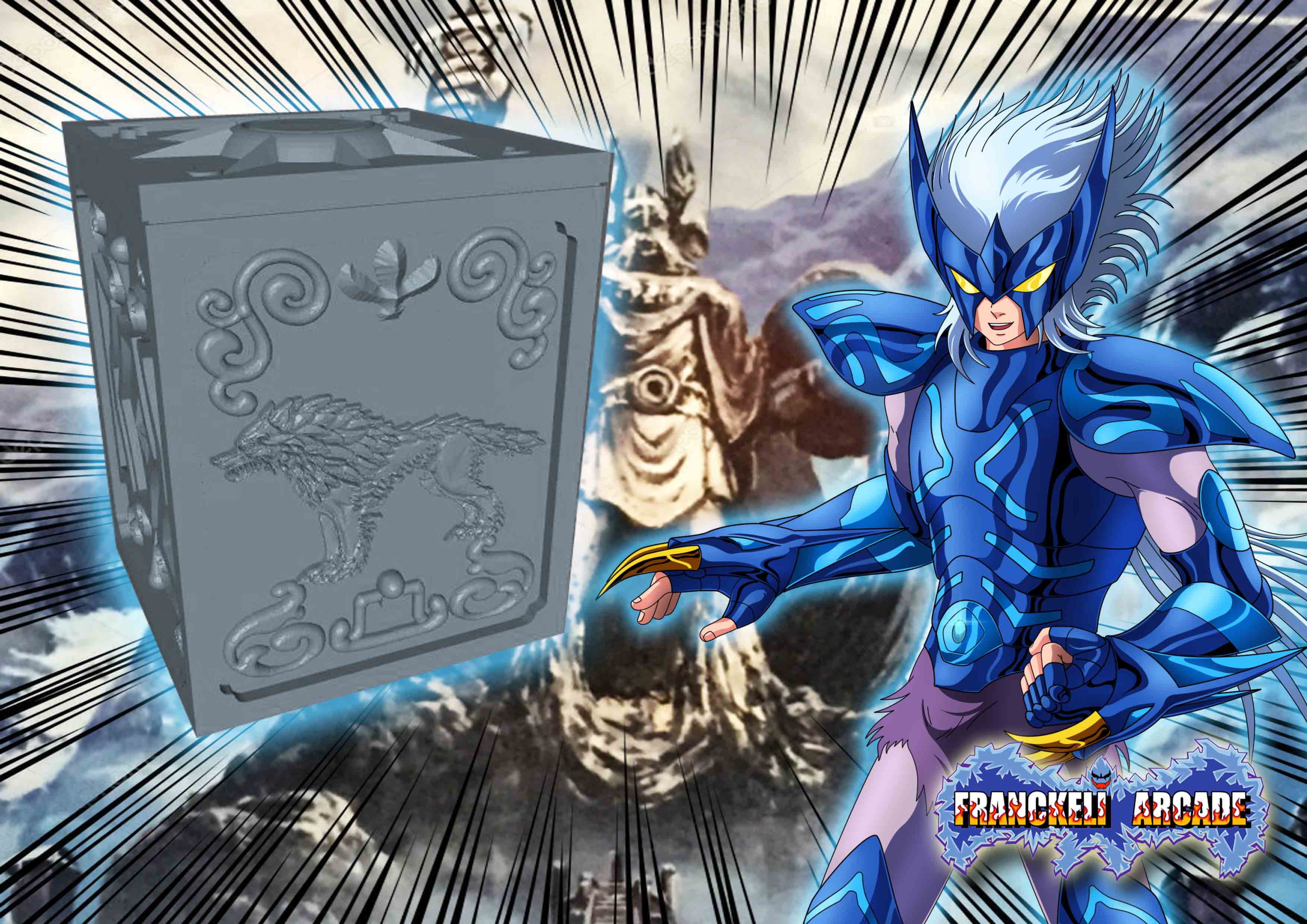 saint seiya  asgard epsilon box