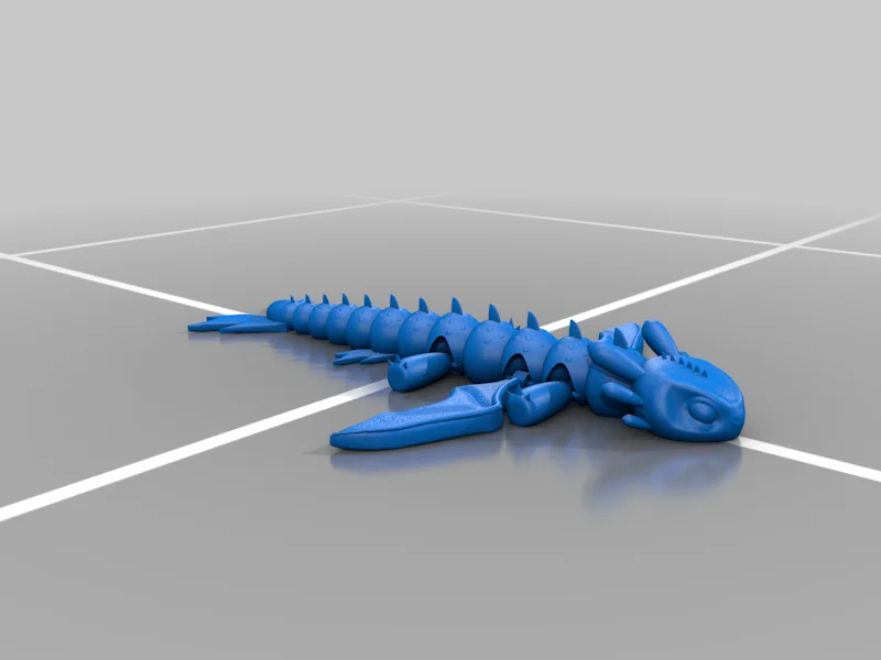 Articulated Toothless from How To Train Your Dragon