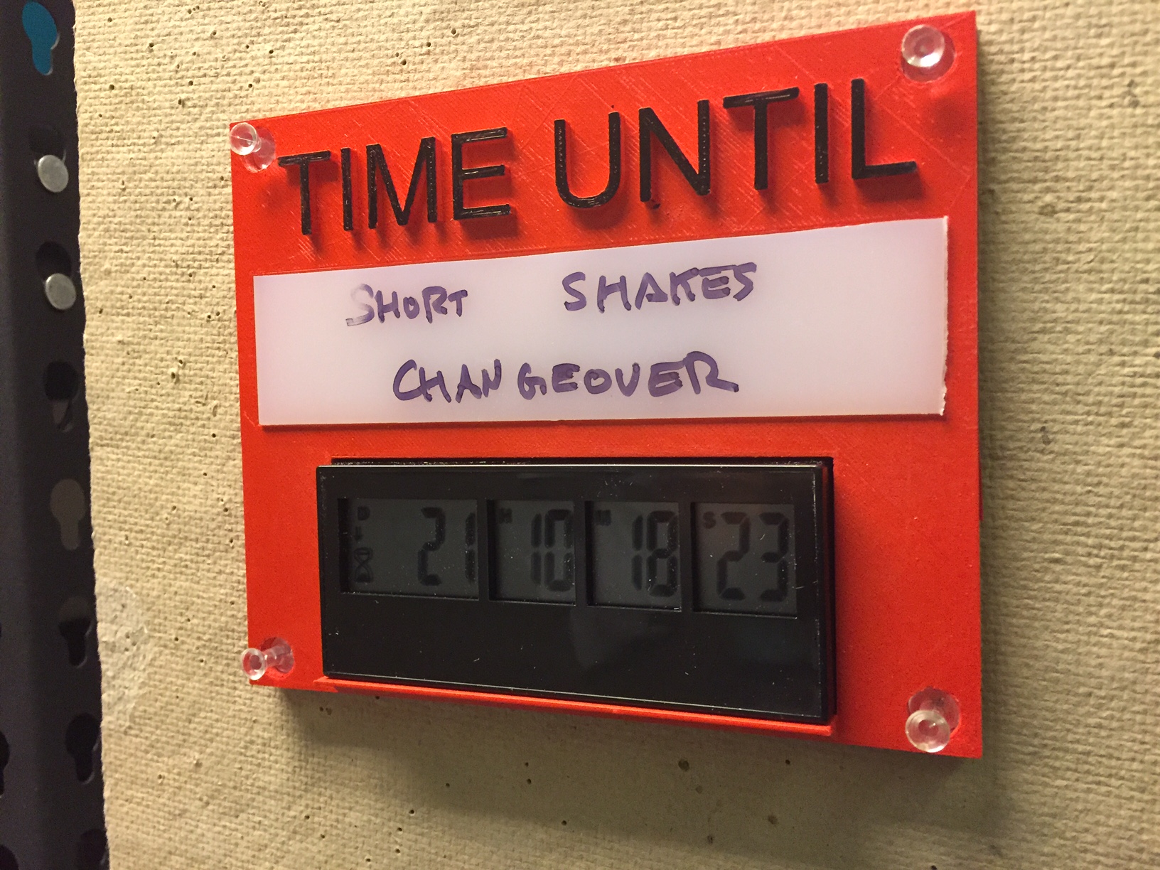 Countdown Timer Plaque