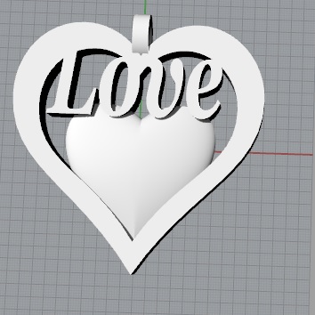 pendentif saint valentin