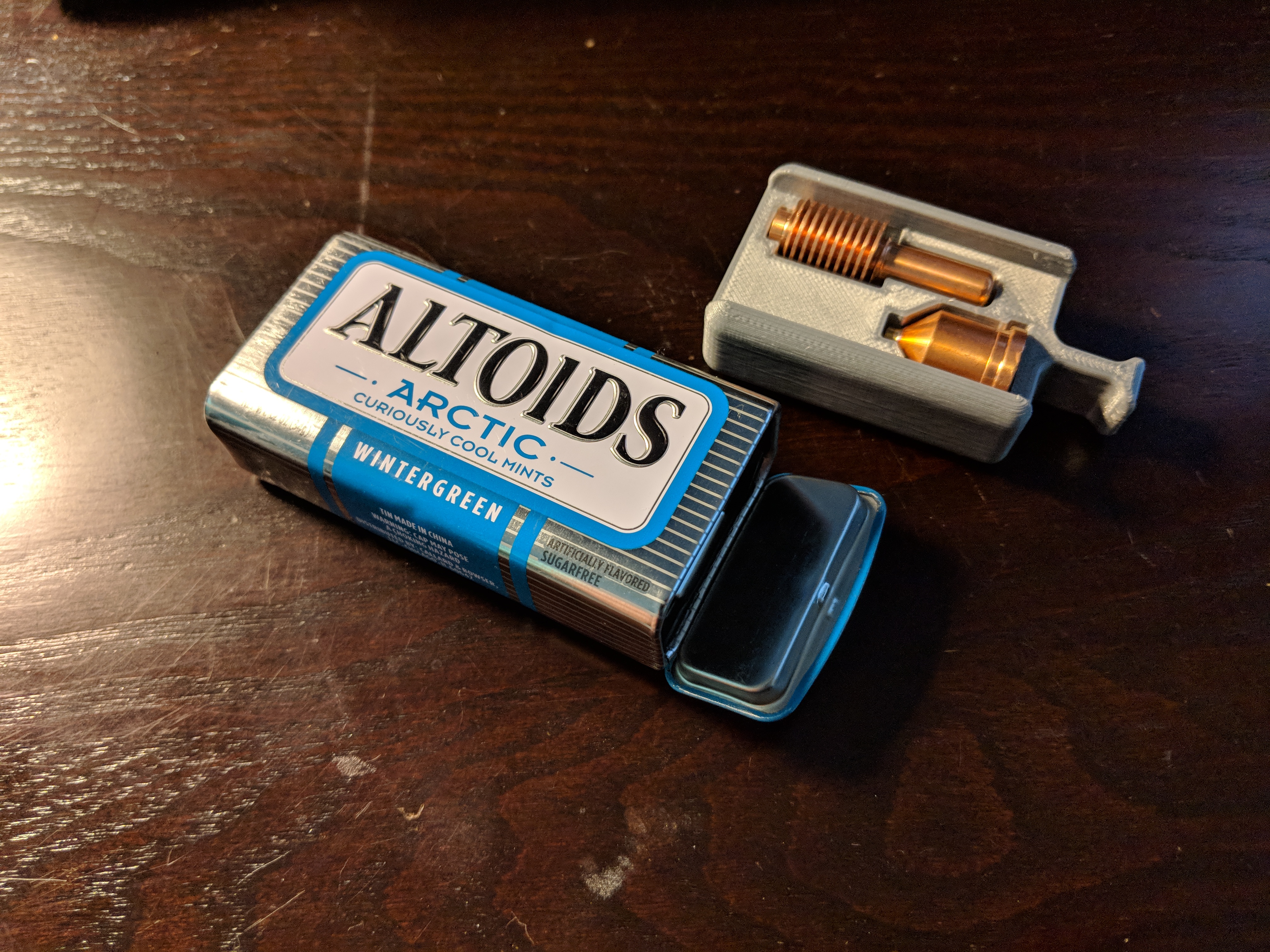 Altoids tin plasma cutter consumables tray