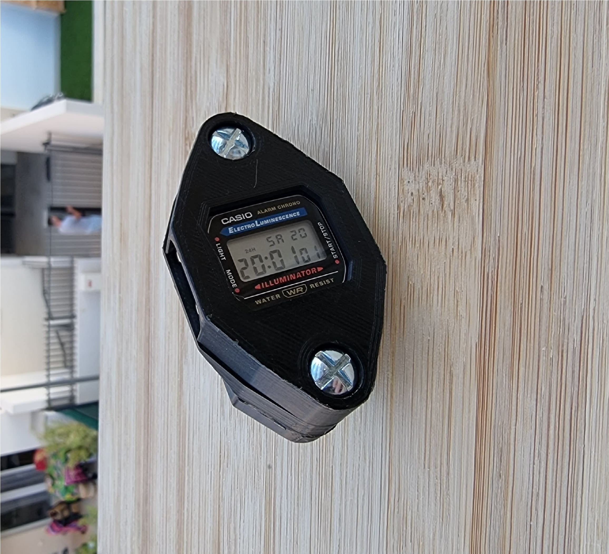 Porte montre casio transalp 600