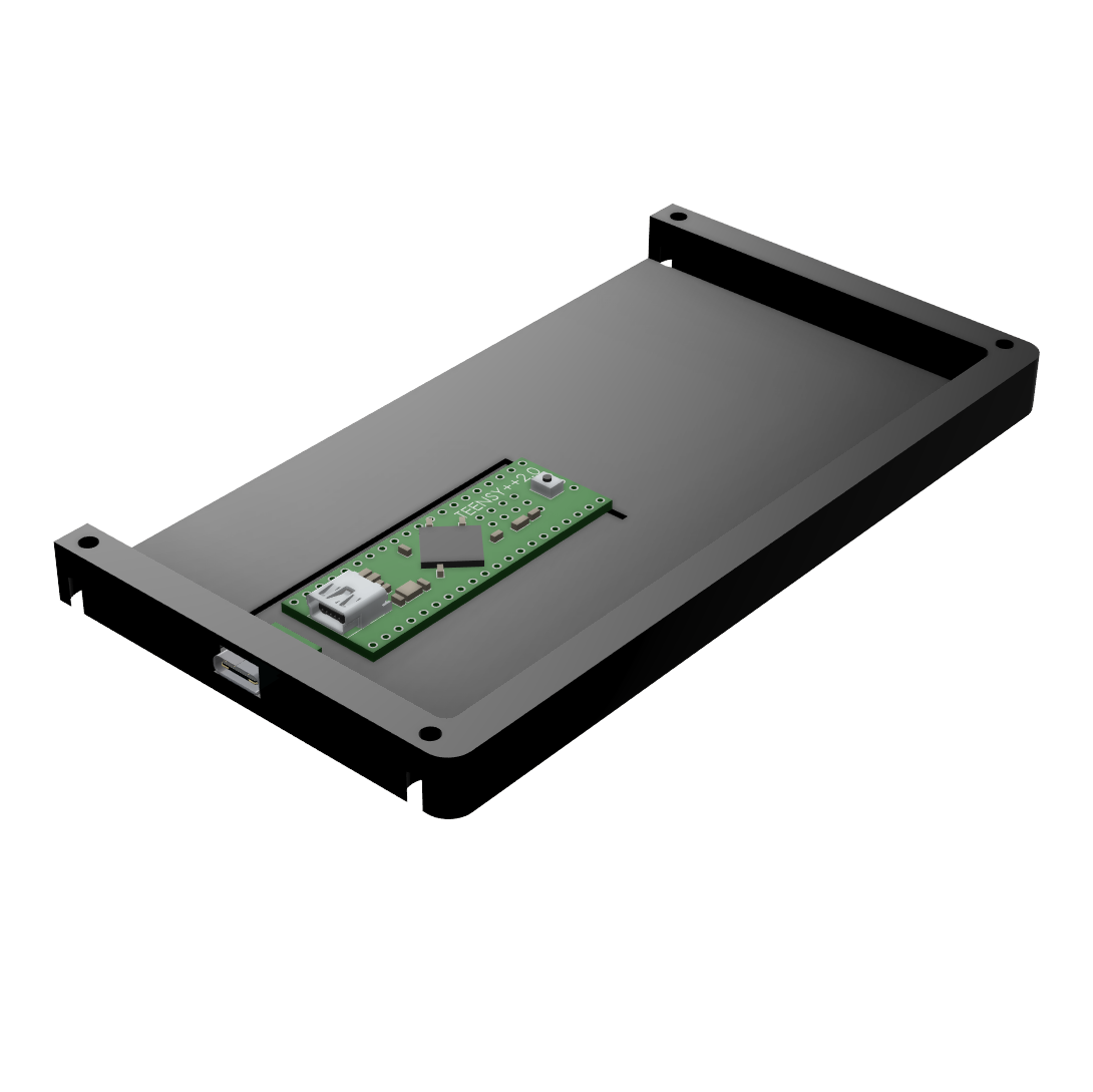 Mech 104 USB C + Teensy 2.0 ++ Mod