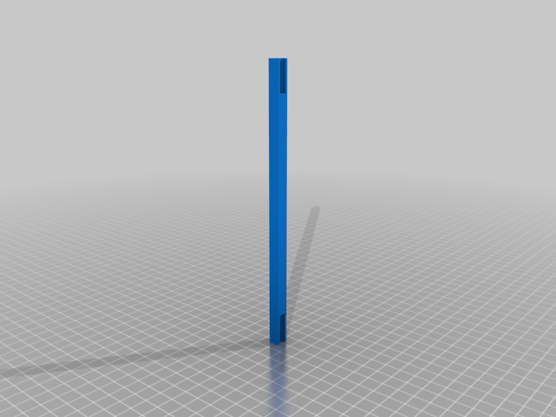 Rail Connector Easier Print for Modular Wine Rack