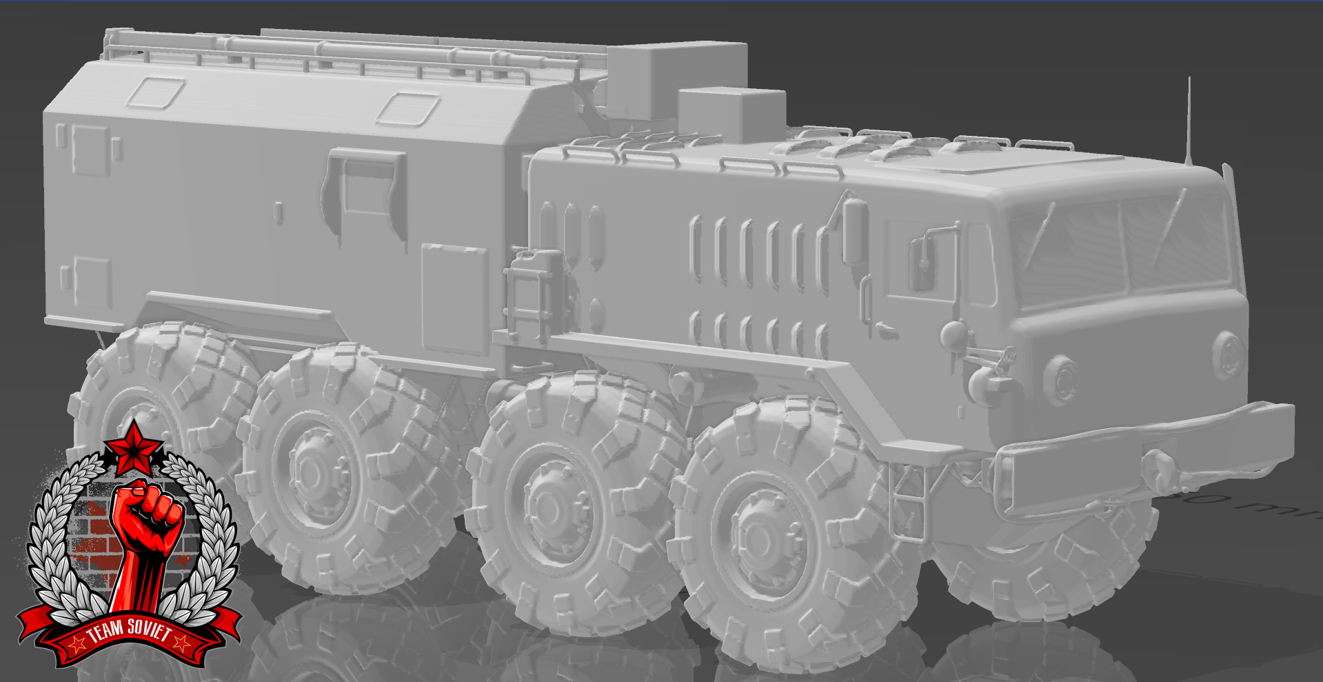 1-100 MAZ 537 Command Vehicle