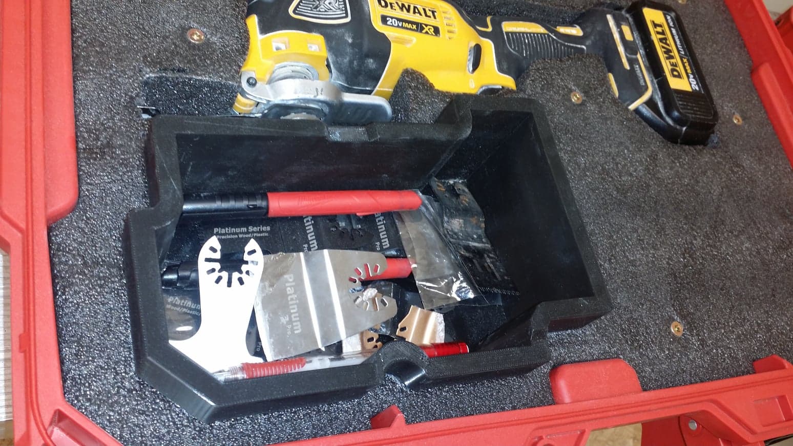 Milwaukee packout kaizen foam storage bin