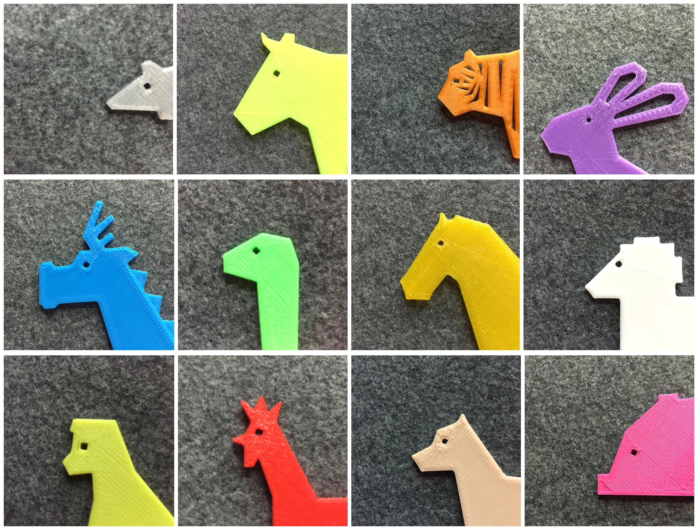 Simple Animals 13 - Chinese zodiac