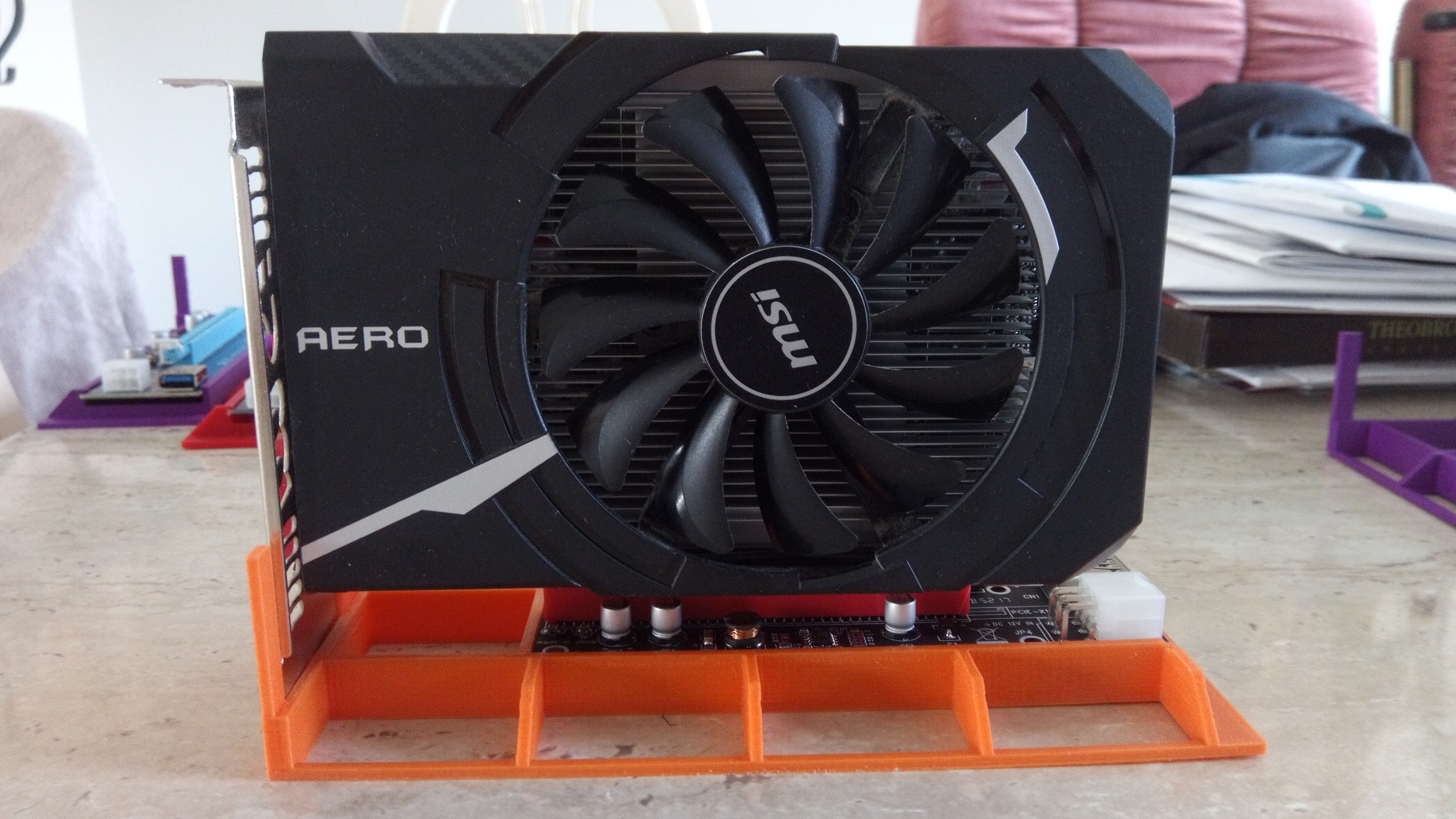 GPU PCIe / PCI-e Riser Stand / Holder