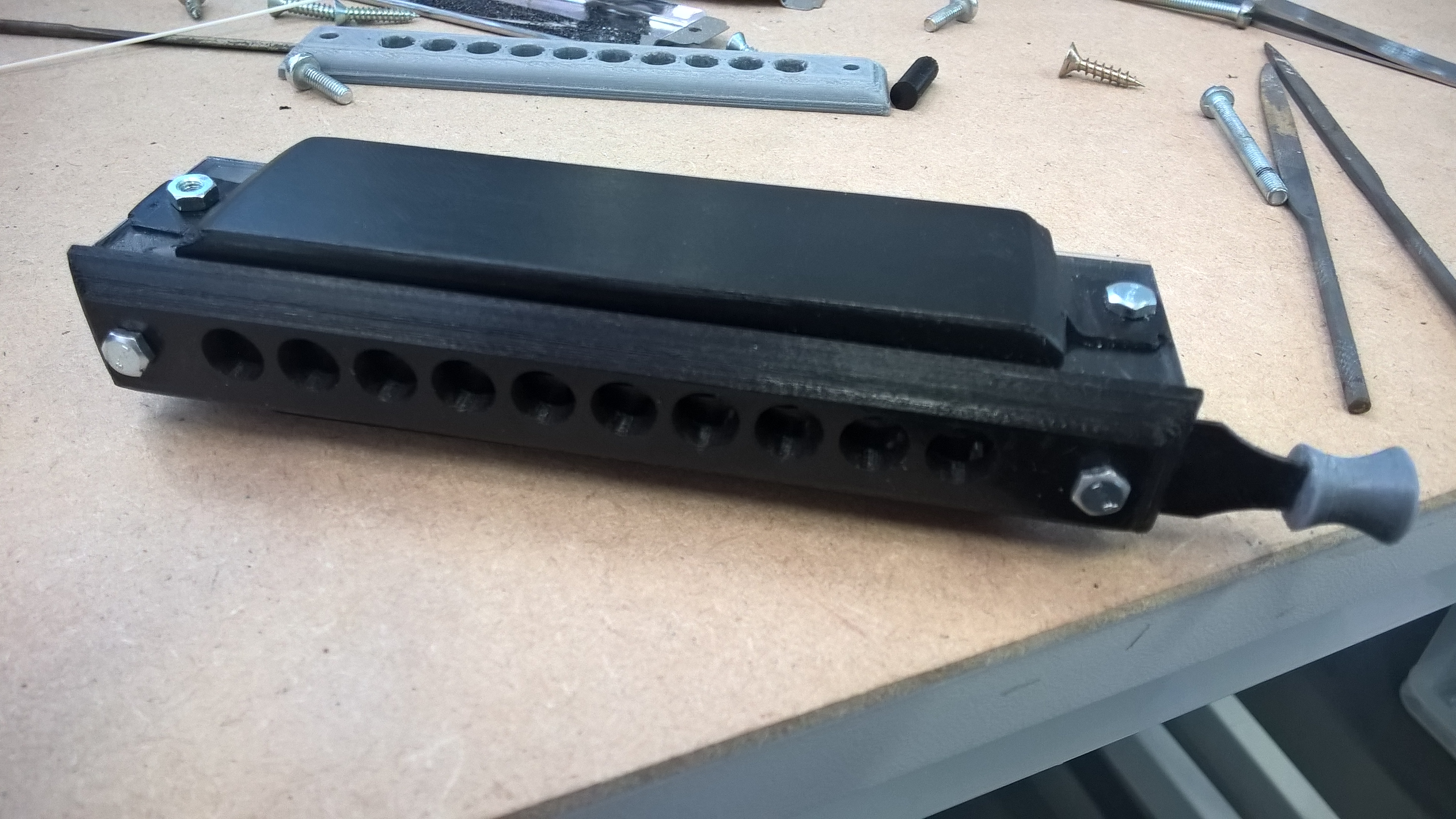 Chromatic harmonica Prototype