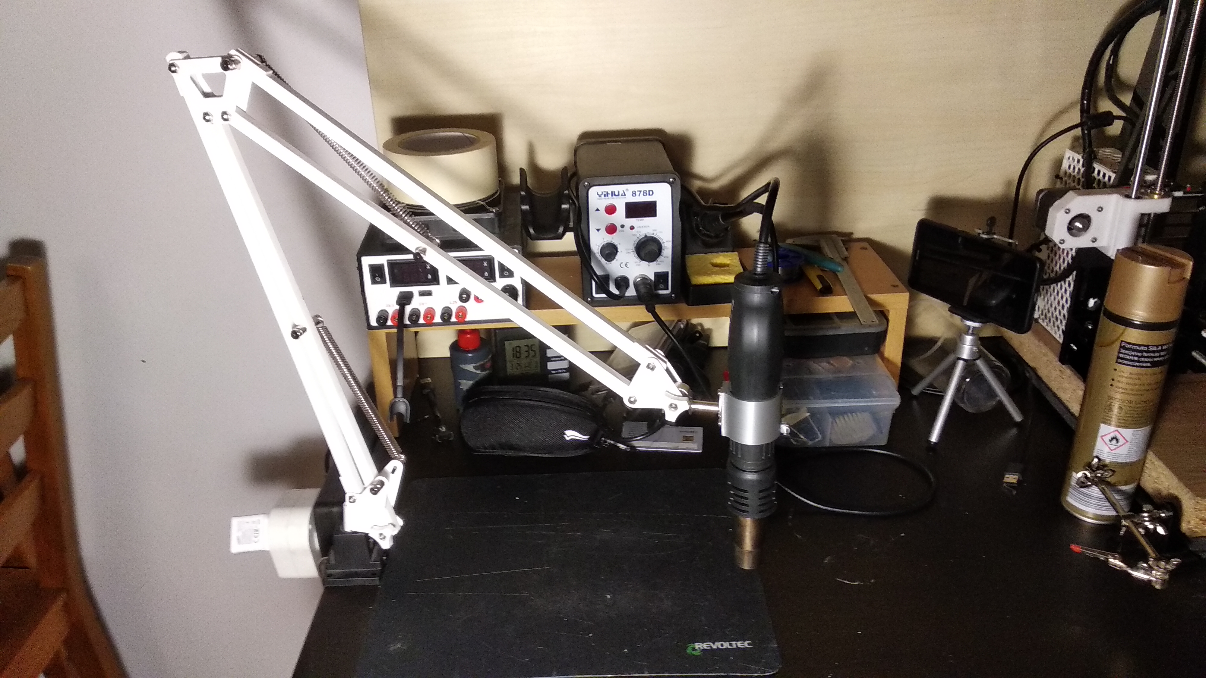Ikea Tertial Hot Air soldering station clamp