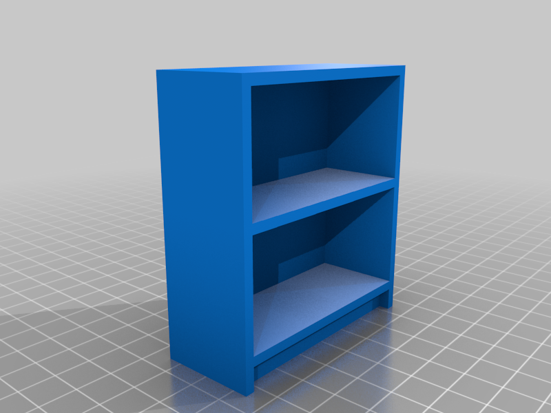 1/12 scale bookshelf
