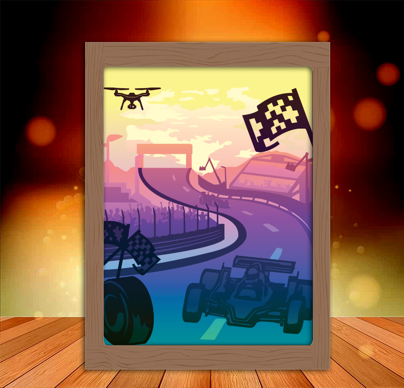 racing f1 lightbox