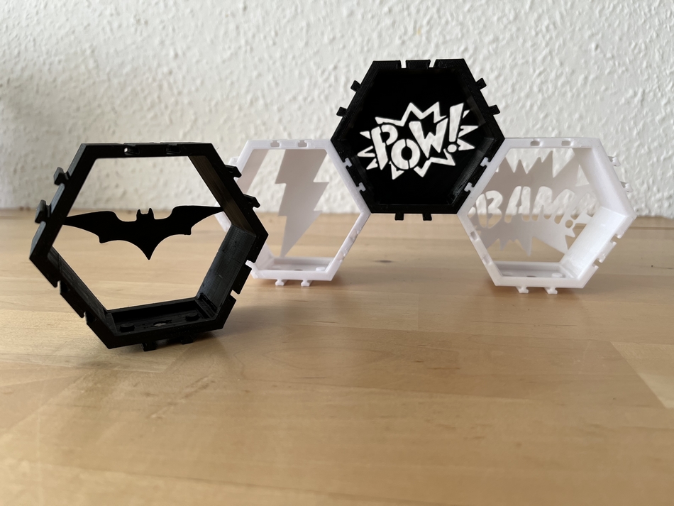 Minifigure Display for DC and Marvel Superhero figures