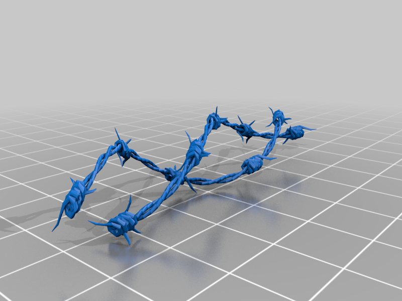 barbed wire