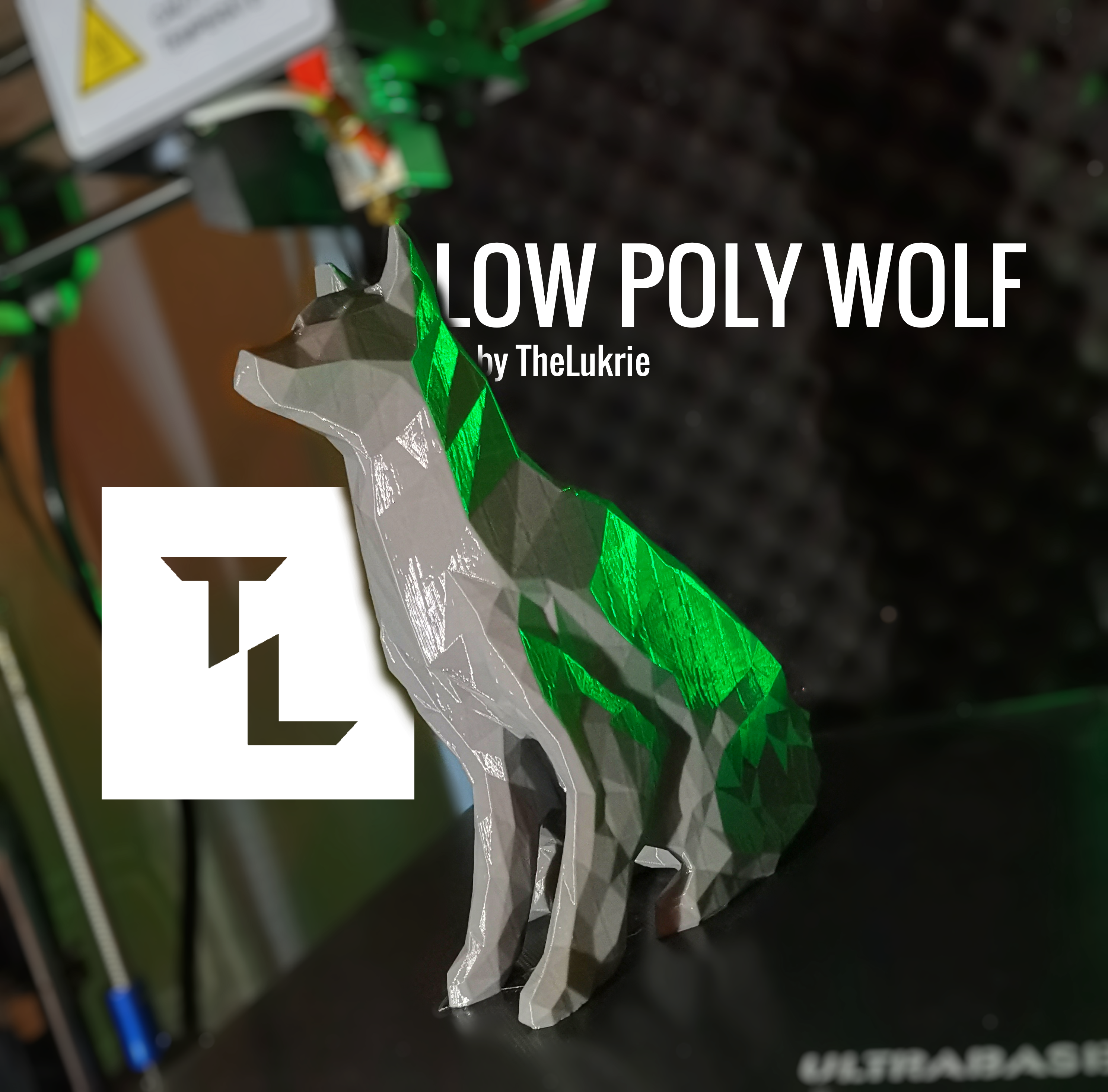 Low Poly Wolf (VR Sketch - no supports)